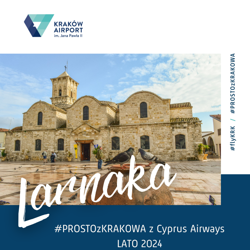 Cyprus Airways poleci z Krakowa do Larnaki